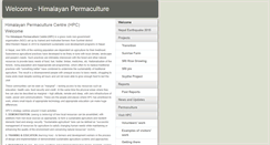 Desktop Screenshot of himalayanpermaculture.com