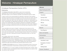 Tablet Screenshot of himalayanpermaculture.com